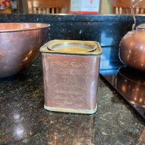 Copper kitchenware